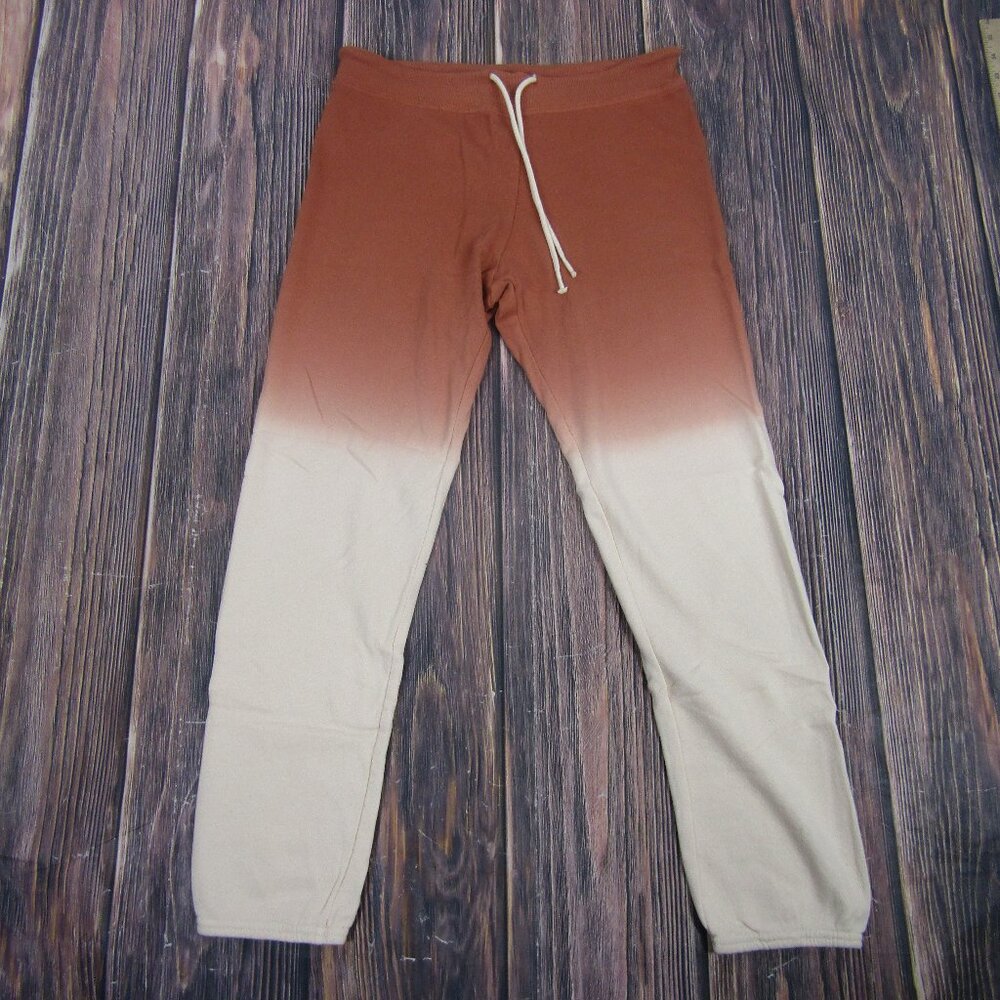 Marine Layer Tan and Cream Gradient Joggers